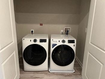 Washer and dryer